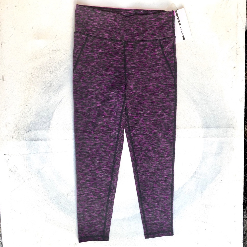 NWT DKNY Sport Hi Waist 7/8” Length Gym Leggings